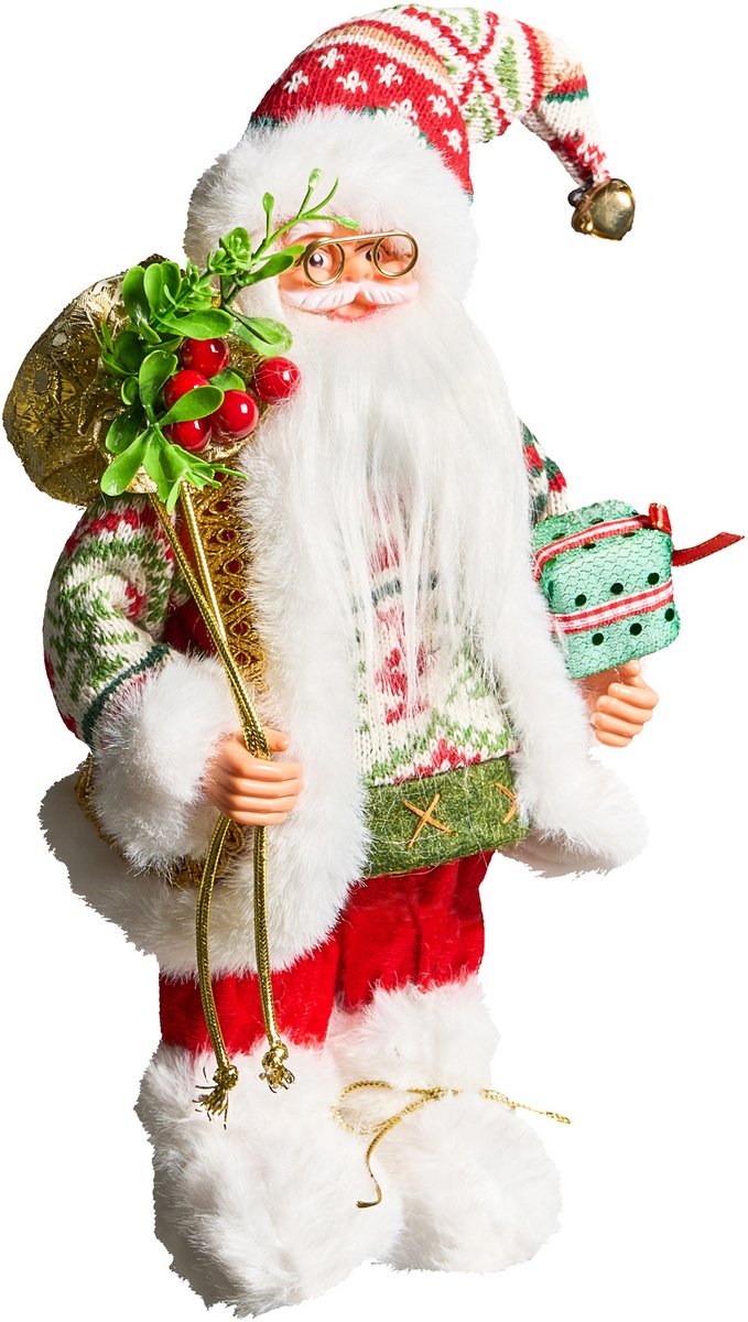 MOSVATN - Kerstdecoratie - Rood/Groen - Polyester