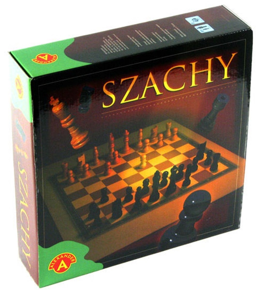 Alexander Schaken Bordspel - Klassiek Strategisch Spel voor 2 spelers
