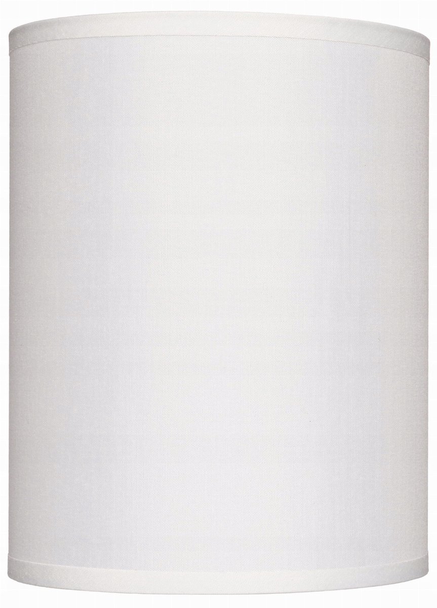 Witte Cilinder Lampvoet E27 - 18cm Hoogte
