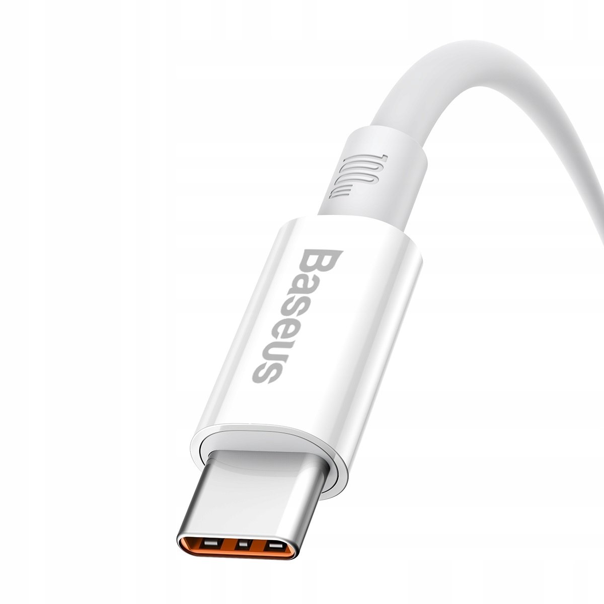 USB-C-basiskabel 100W 6A Slakgeladen - Breedte 1m