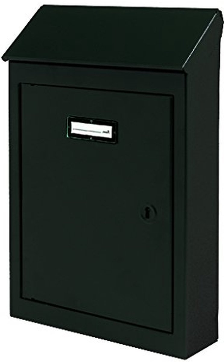 Brievenbus - Postbak - Post Ontvangen - Moderne Stijl - 20 x 6 x 30 cm - Zwart