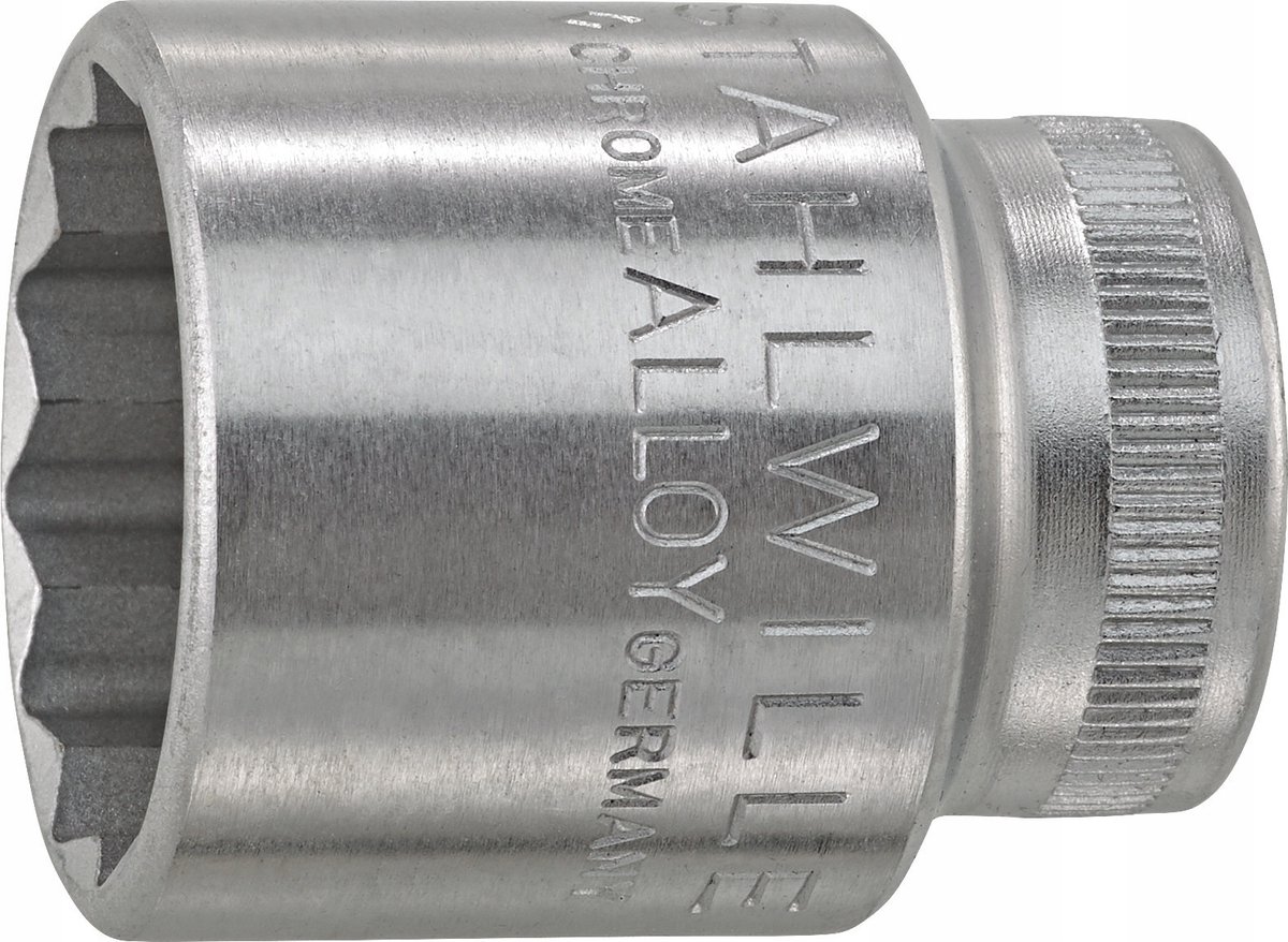 Stahlwille 3/8" 12-zijdige korte dopsleutel, 3/8" aandrijving