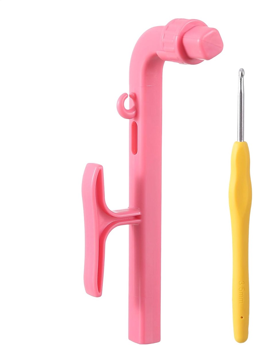 Gereedschap Voor Haakspanning Gids Voor Ergonomische Greep | Ring Als Gids Voor Haken Op De Vinger Bestemd Voor Beginners Vrouwen Dames Oma's Liefhebbers Van Handwerk Hobby
