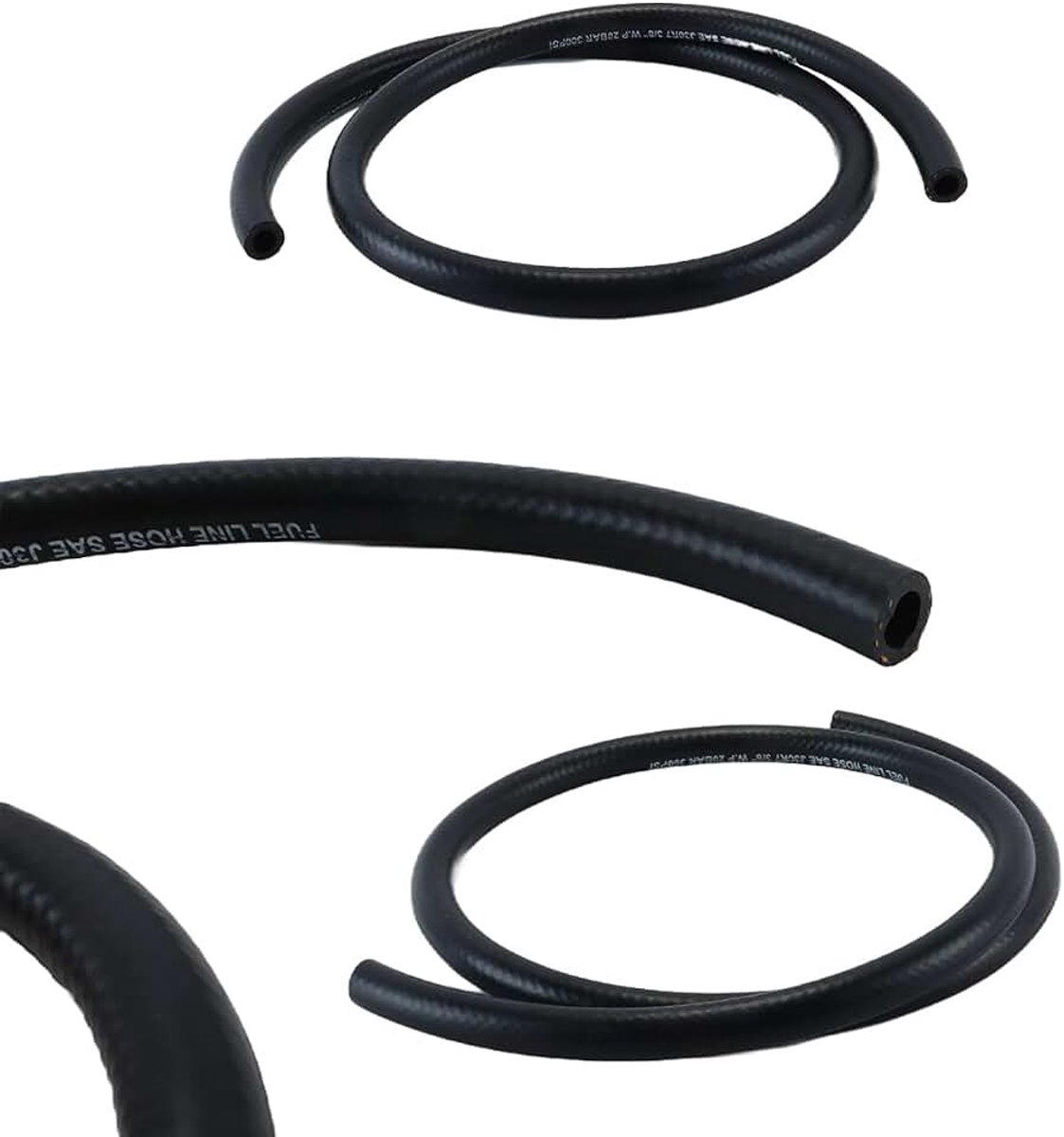 Benzine- en dieselslang, hittebestendige en hogedrukbestendige slang, voor kleine autotractormotoren (binnendiameter 10 mm, lengte 1 m)