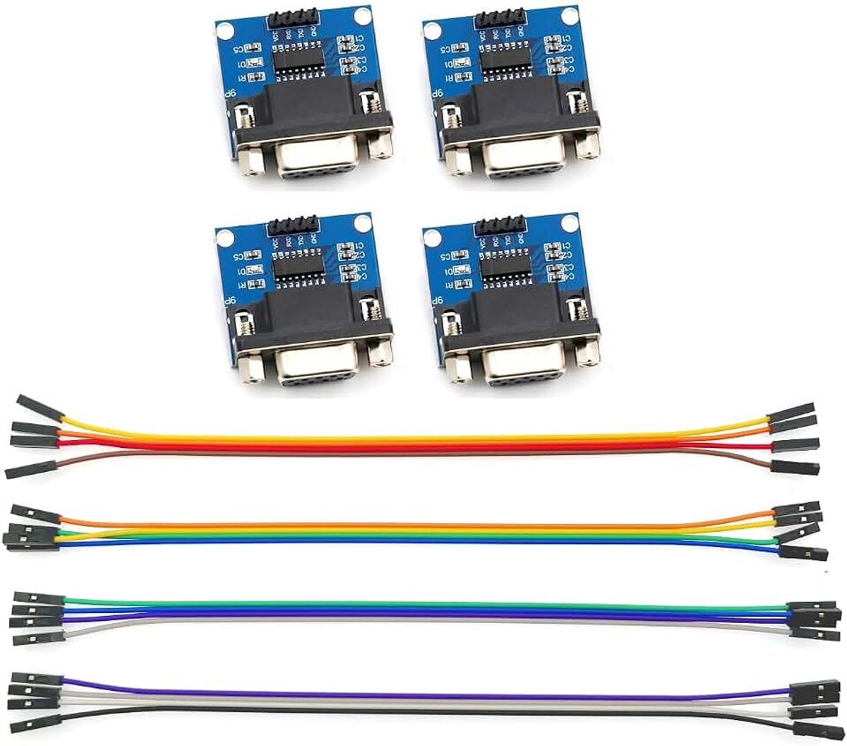 Seriële Poort Module, RS232 naar TTL Converter, MAX3232 Root Module voor Programmering SCM en Elektronica Recovery