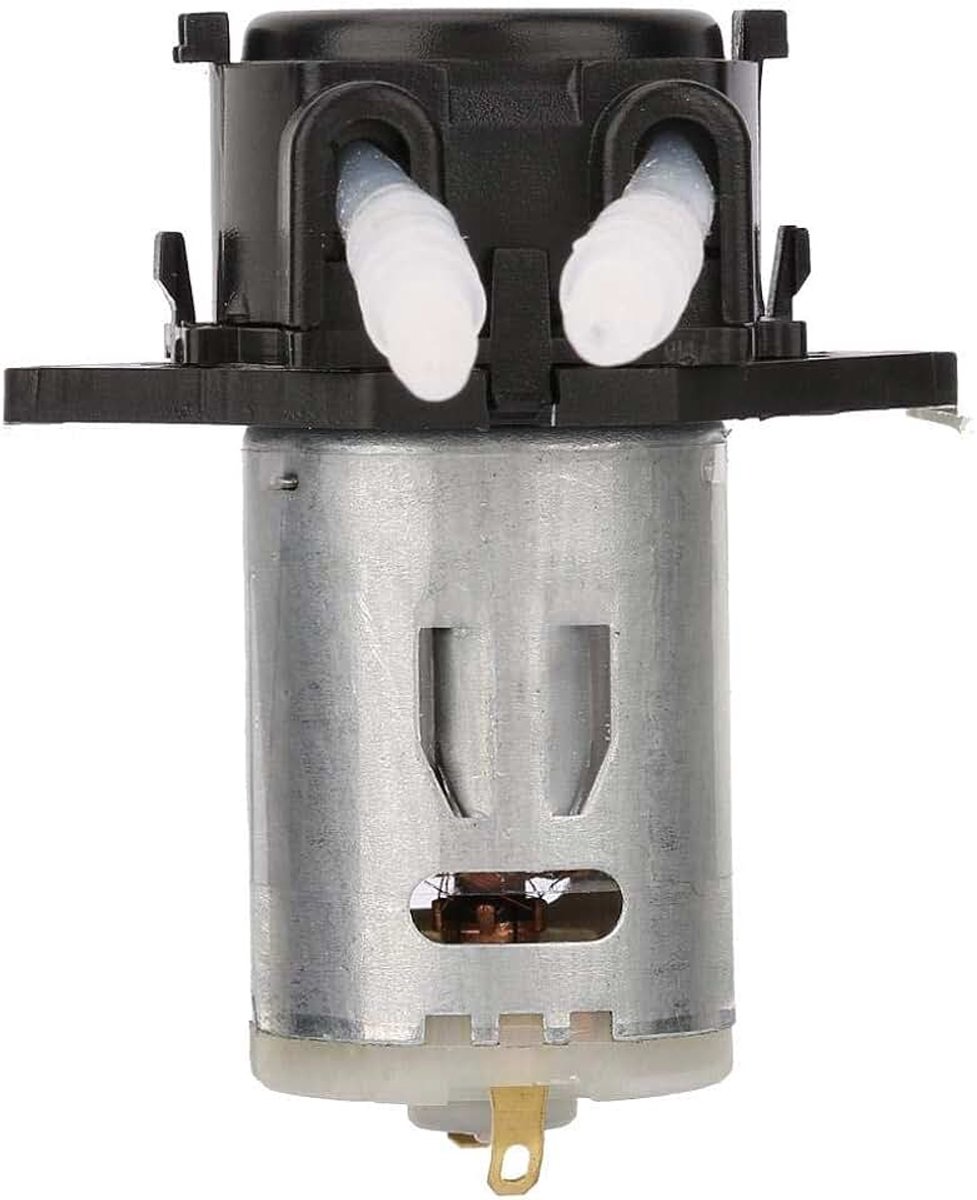 Peristaltische kop chemische watervloeistof automatische micro-waterpomp voor chemische analyse in het aquariumlaboratorium (zwart) Diverse andere pompen en toebehoren
