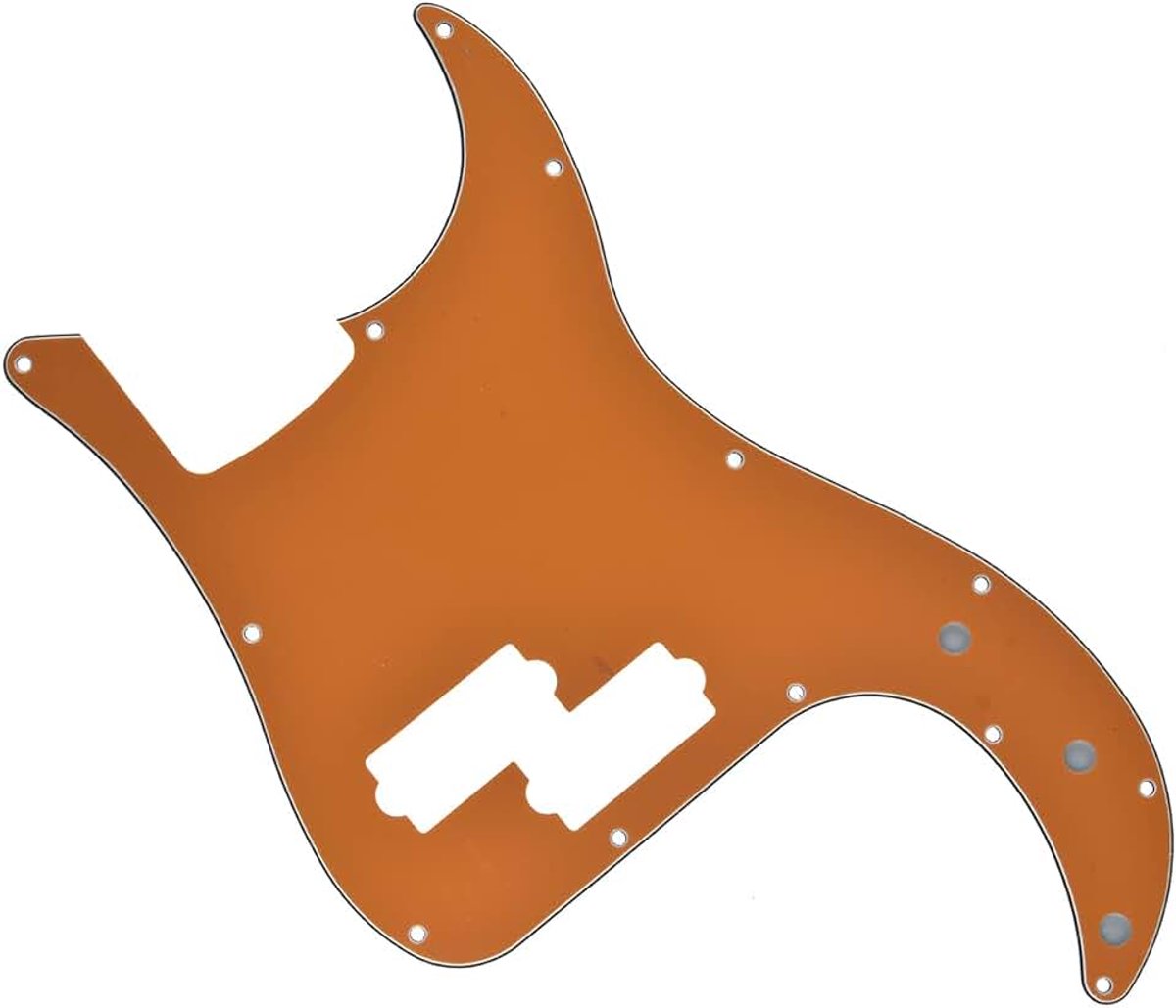 13-Gats Precisie Bass Slagplaat PB P Voor USA/Mexicaanse FD - Oranje 3-Laags Scratch Plaat
