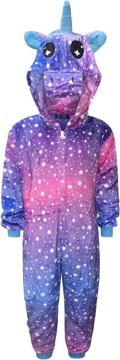 Onesie voor kinderen, meisjes, comfortabele pyjama, jongens, zacht slaappakje, cadeau voor kinderen, dierenjumpsuit, verkleedkostuum