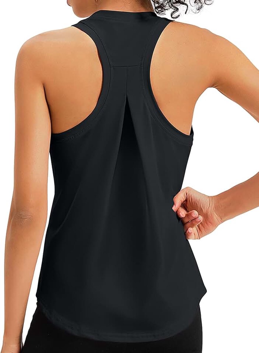 Tops voor Vrouwen Mouwloze Running Tops Racerback Sport Yoga Shirts Vrouwen