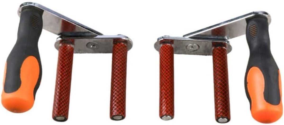 Paneeldrager - Plaatlifter Drager - Zwaar Materiaal Verplaatsen - Ergonomisch Ontwerp - 115 kg - Zilver