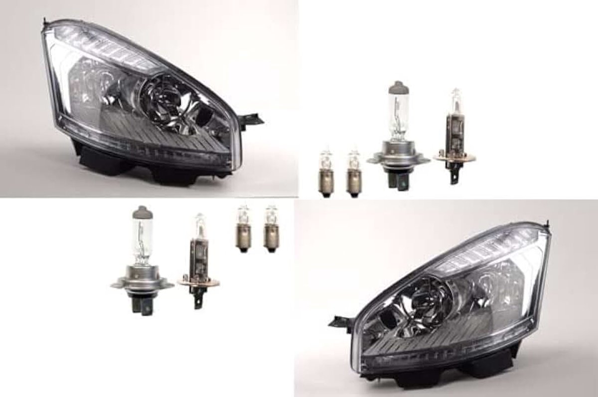 Koplampen Halogeen geschikt voor Citroen C4 Picasso 10-13 Lampenset Li Re