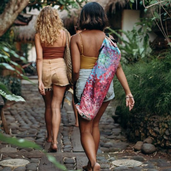 Yoga Mat Tas - Reistas - Alles-in-één - Eco bedrukte materialen - One size - Tribeca Zand — afbeelding 3