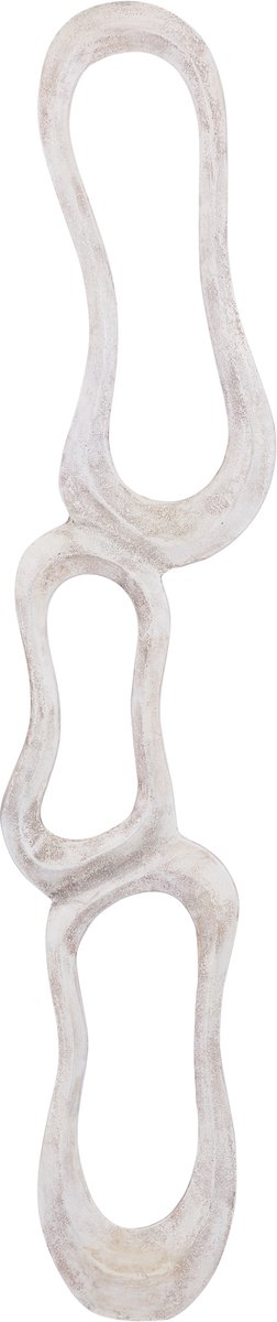 PTMD Camare Beige Casted Alu Abstract Open Wall Panel L