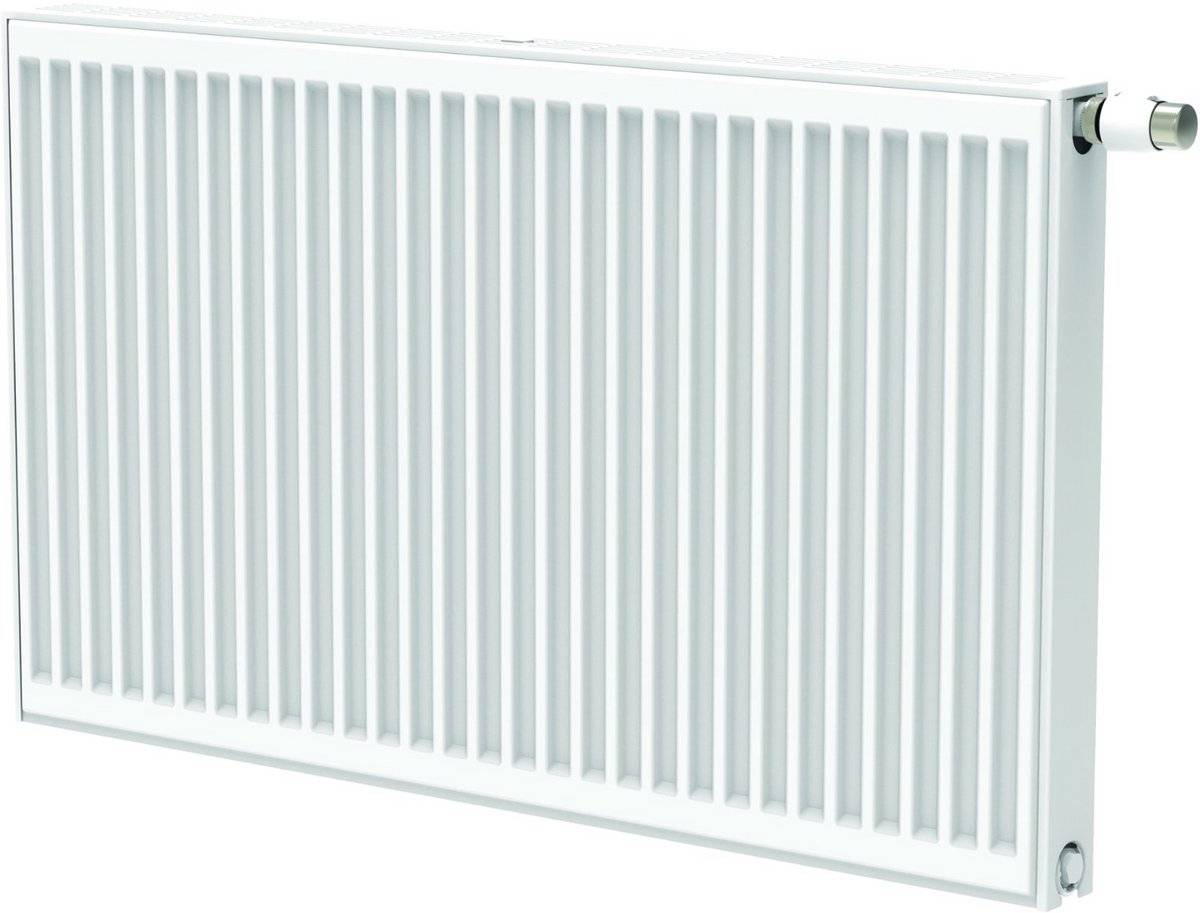 BELRAD Paneelradiator Type 22 600x1200mm - Wit - 6 aansluitingen - 2078W