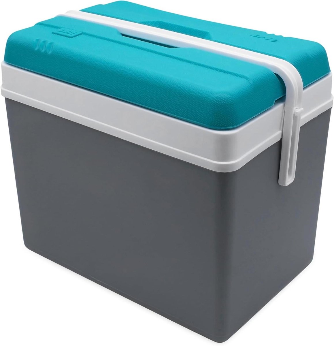 Koelbox Kunststof - Isolatietas Thermos - Outdoor Activiteiten - Houdt 10 Uur Koel - 35 Liter - Donkergrijs