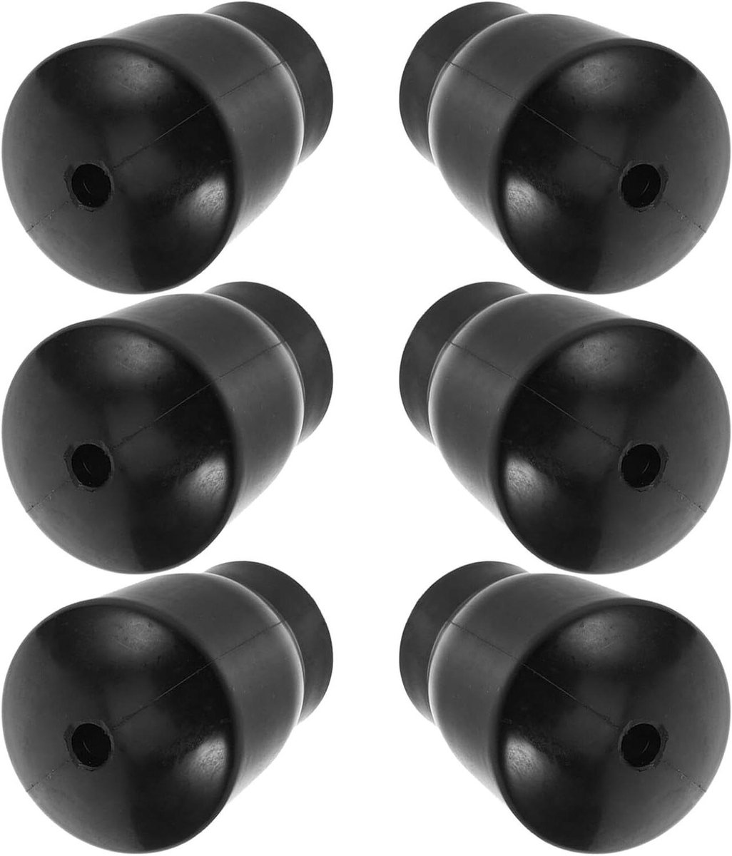Kabelstoppers Sportschool - Fitness Accessoires - Veilig Trainen - Stevige Grip - 7x5x5CM - Zwart