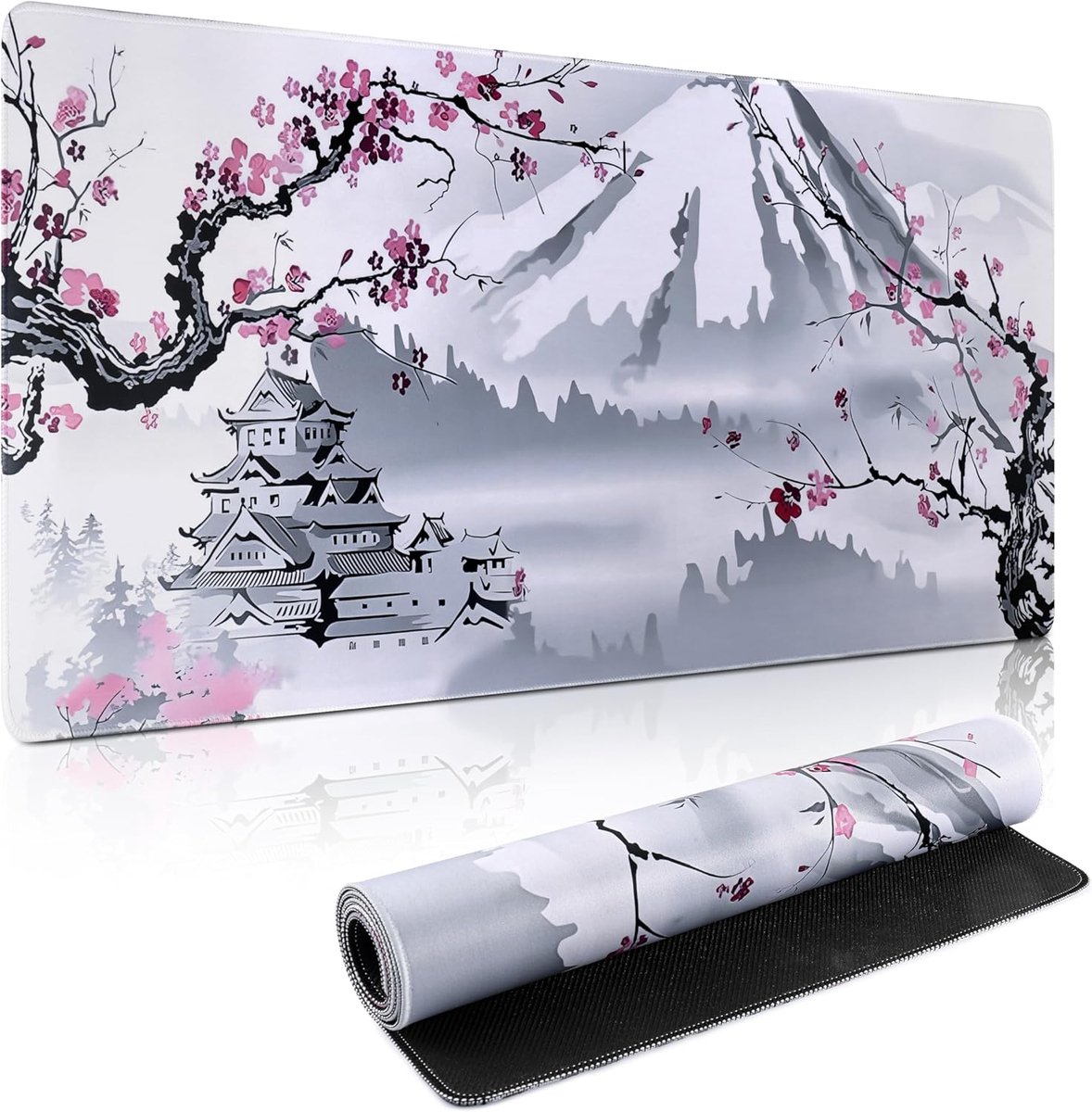 Gaming-muismat XXL 900 x 400 mm - grote oppervlakte - antislip - ideaal voor gamers - SnelShoppen