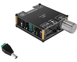 SnelShoppen - Bluetooth Versterker Printmodule, Digitale Power Versterker Kaart, Twee-Kanaals 2 x 50 W Hi-Fi, Stereo Bluetooth Digitale Versterker Mod