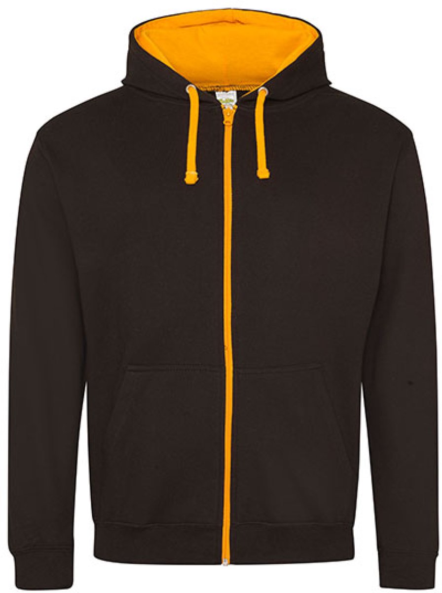 Just Hoods Varsity Zoodie JH053 JET CRUSH Oranje