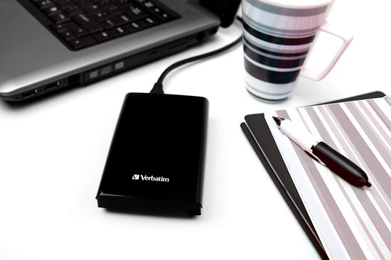 Externe SSD - Draagbare Opslag - Snelle Back-ups - Schokbestendig Ontwerp - 512 GB - Zwart — afbeelding 4