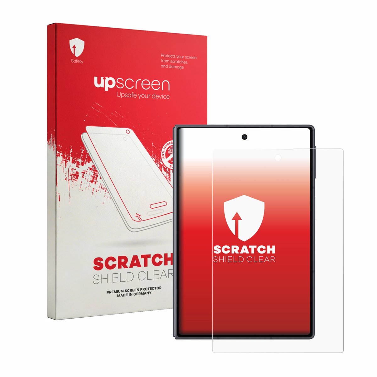 upscreen - Screenprotector voor Samsung Galaxy Z Fold 8 - Folie Beschermfolie transparant