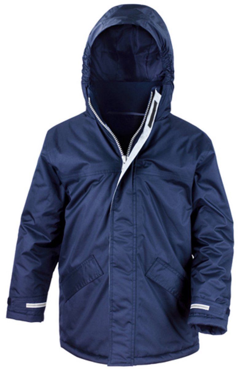 Result Core - Junior Channel Parka - Navy - L (9-10)
