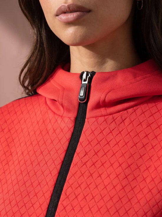 Sjeng Sports ROTONDA - Maat: S Watermelon - Tennis Vest Vrouwen - Sportvest - 87% polyester, 13% elastaan, foamy interlock