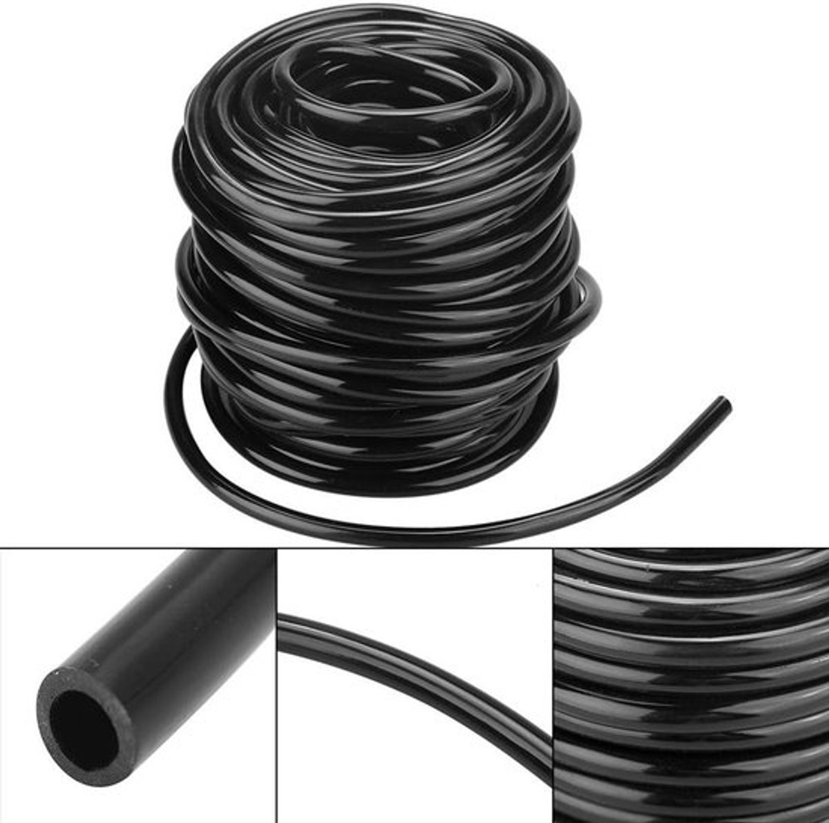 Flexibele Water Irrigatieslang voor Tuin, PVC Slang voor Industriële Tuinberegeningssysteem (20m) - Weerbestendig en Duurzaam