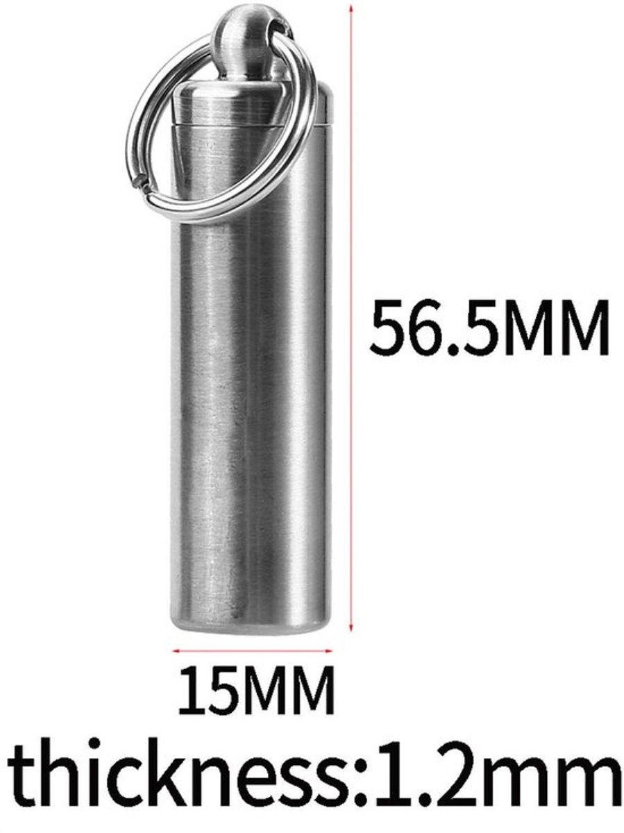 Pillendoosje - Waterdicht Pillendoosje - Compact en
