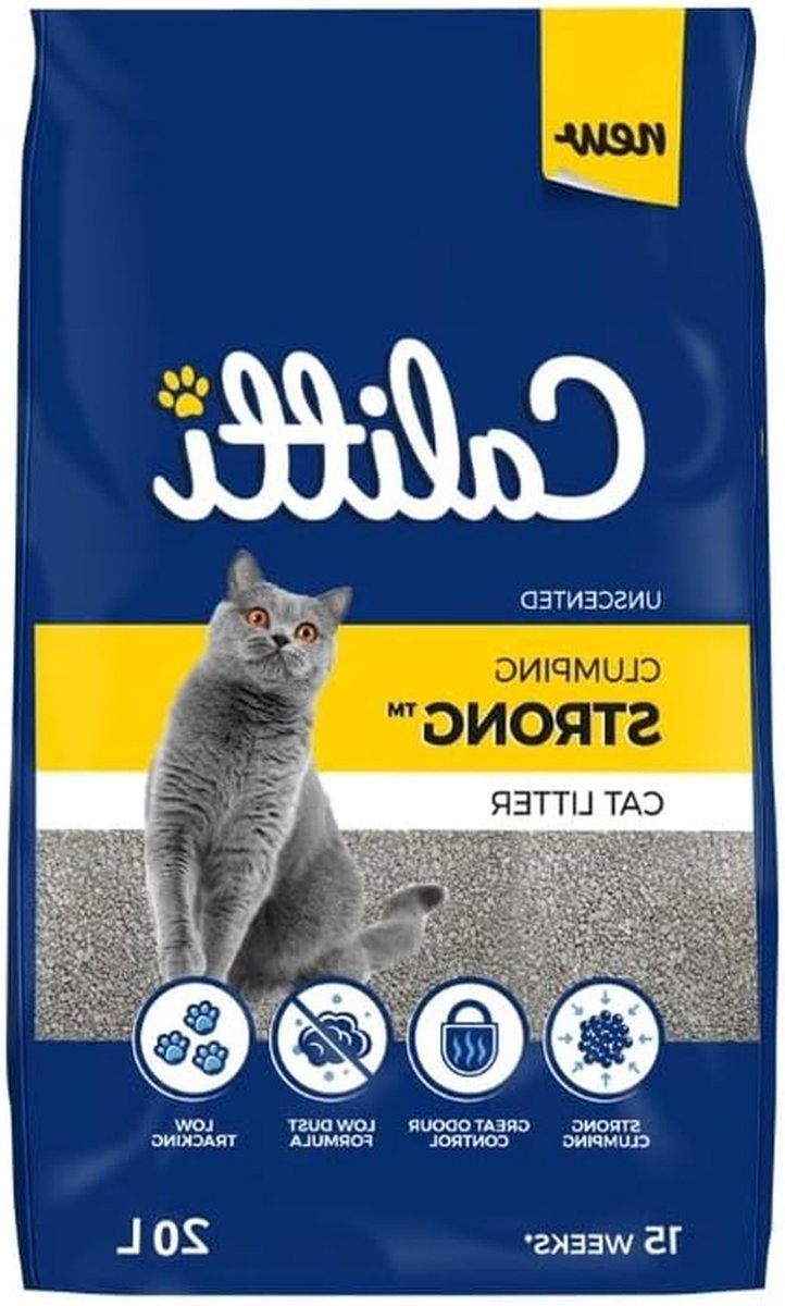 Kattenbakvulling Bentoniet - Sterke Klonten - Hygiënisch Huisdier - Geur Absoluut - 20 Liter - Natuurlijk