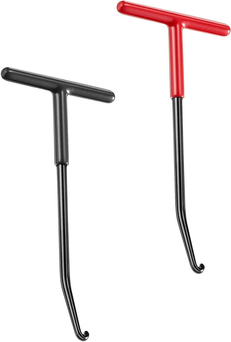 Universele Veer Spanner - Trekhaak Tool - Veer Installatie - Ergonomische T-Handgreep - 16 x 8 x 1 cm