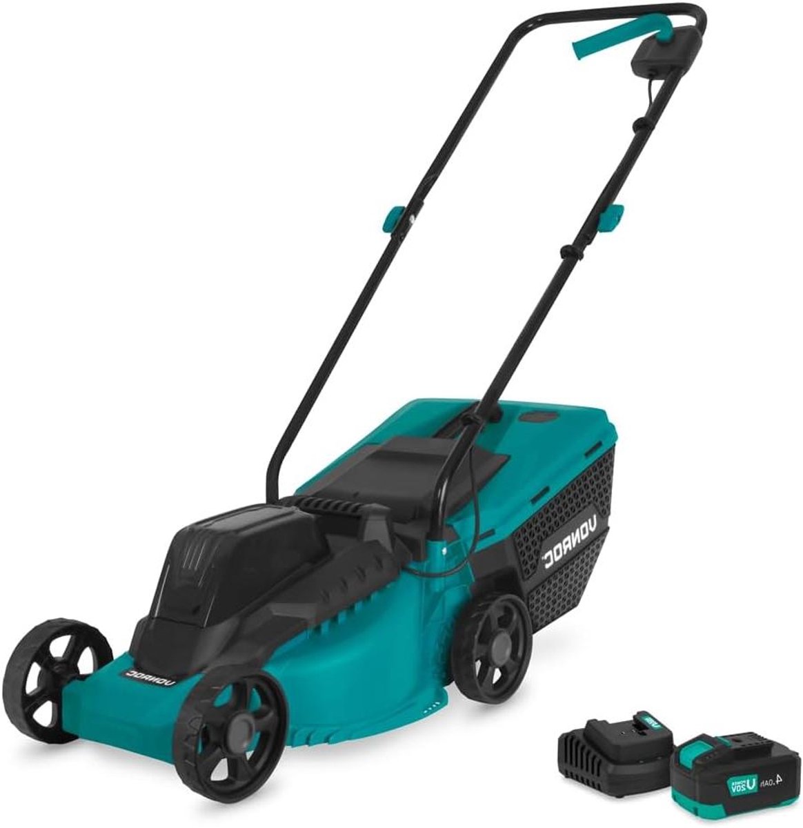 Accu Grasmaaier - Robotmaaier - Gazon Onderhoud - Borstelloze Motor - 32 cm Snijdbreedte - Groen
