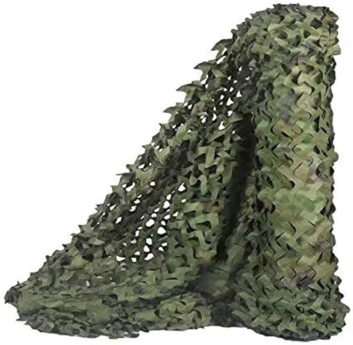 Camouflagenet, voor de jacht, rol, bulk, militair, decoratie, zonwering, Woodland, 1,5 m x 2 m