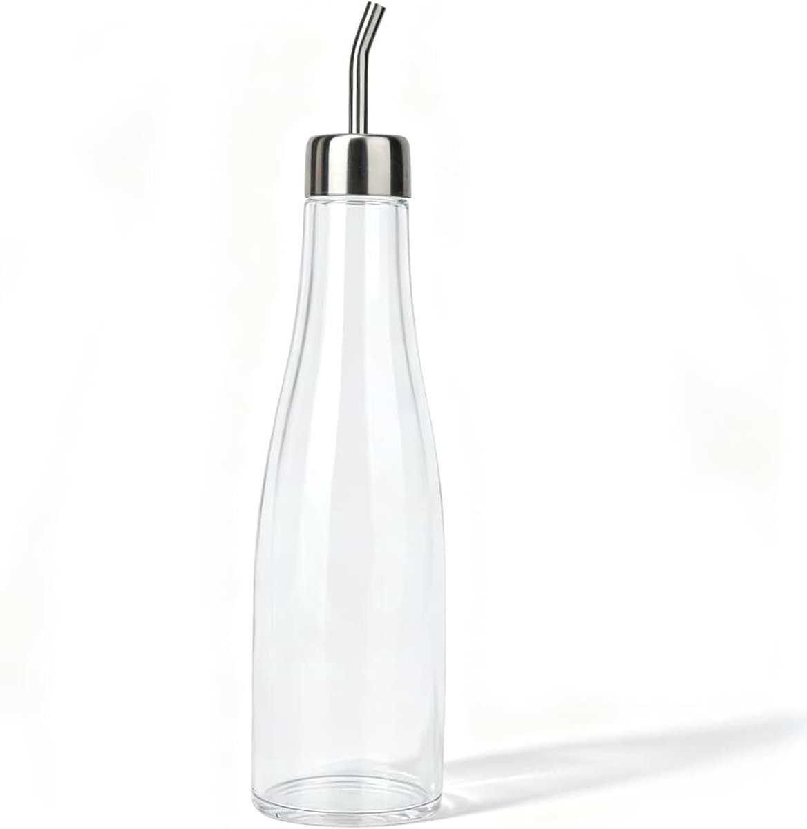 Oil Dispenser -fles, 300 ml Acryl vloeibare Comple Comple Container Azijn Cruet Bottle Liquid kruidenpot voor keukenhuis koken