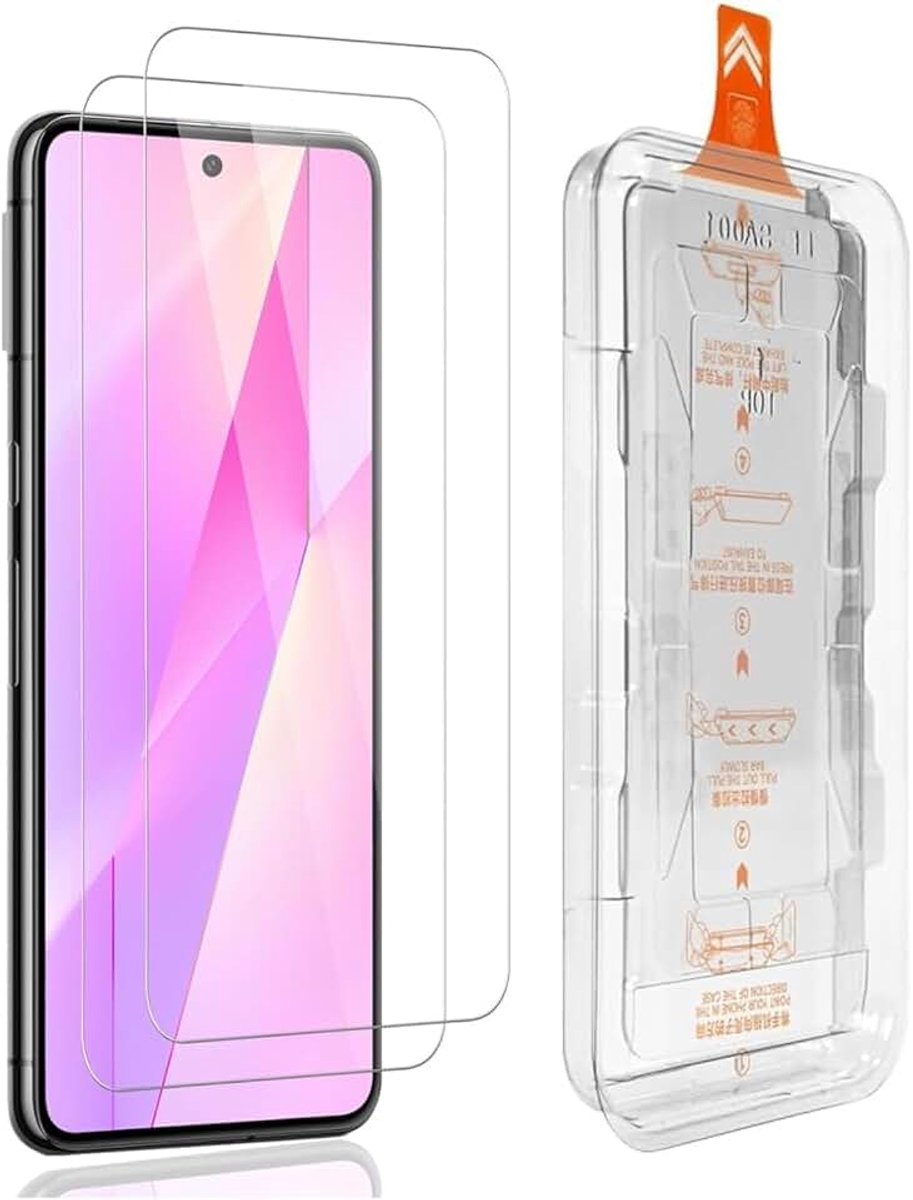 Screen Protector voor Google Pixel 8, 2 stuks pantserbescherming glasfolie, Beschermglas Anti-kras, Gerhard Glas 9H