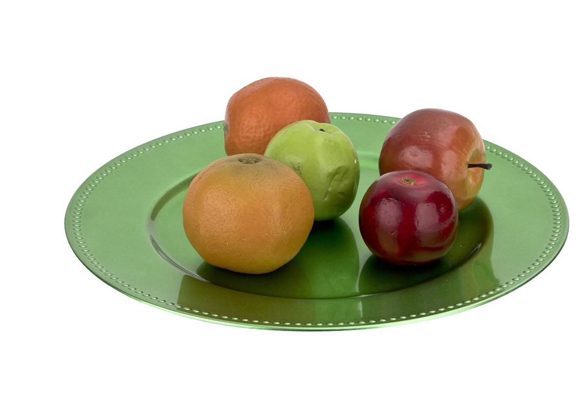 Decoratieve Kunststof Onderlegger 33 cm Groen