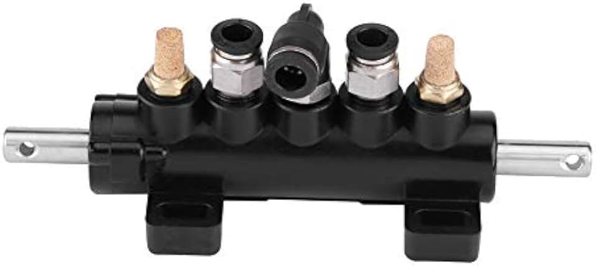 Auto Luchtregelklep Voetpedaalklep voor Bandenwisselaar Machine benodigdheden Gereedschap Type B, aluminiumlegering (wit)