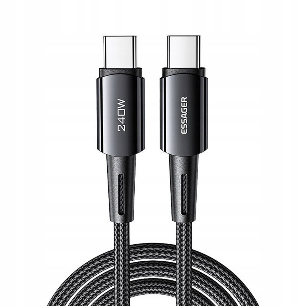 Essager USB-C naar USB-C Kabel 240W PD3.1 1m - Snel Laden & Data