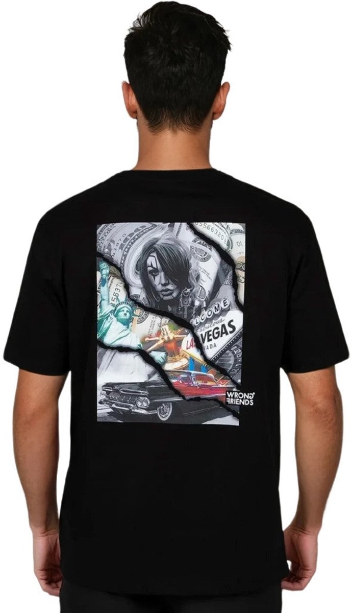 SPRING VALLEY T-SHIRT - BLACK M
