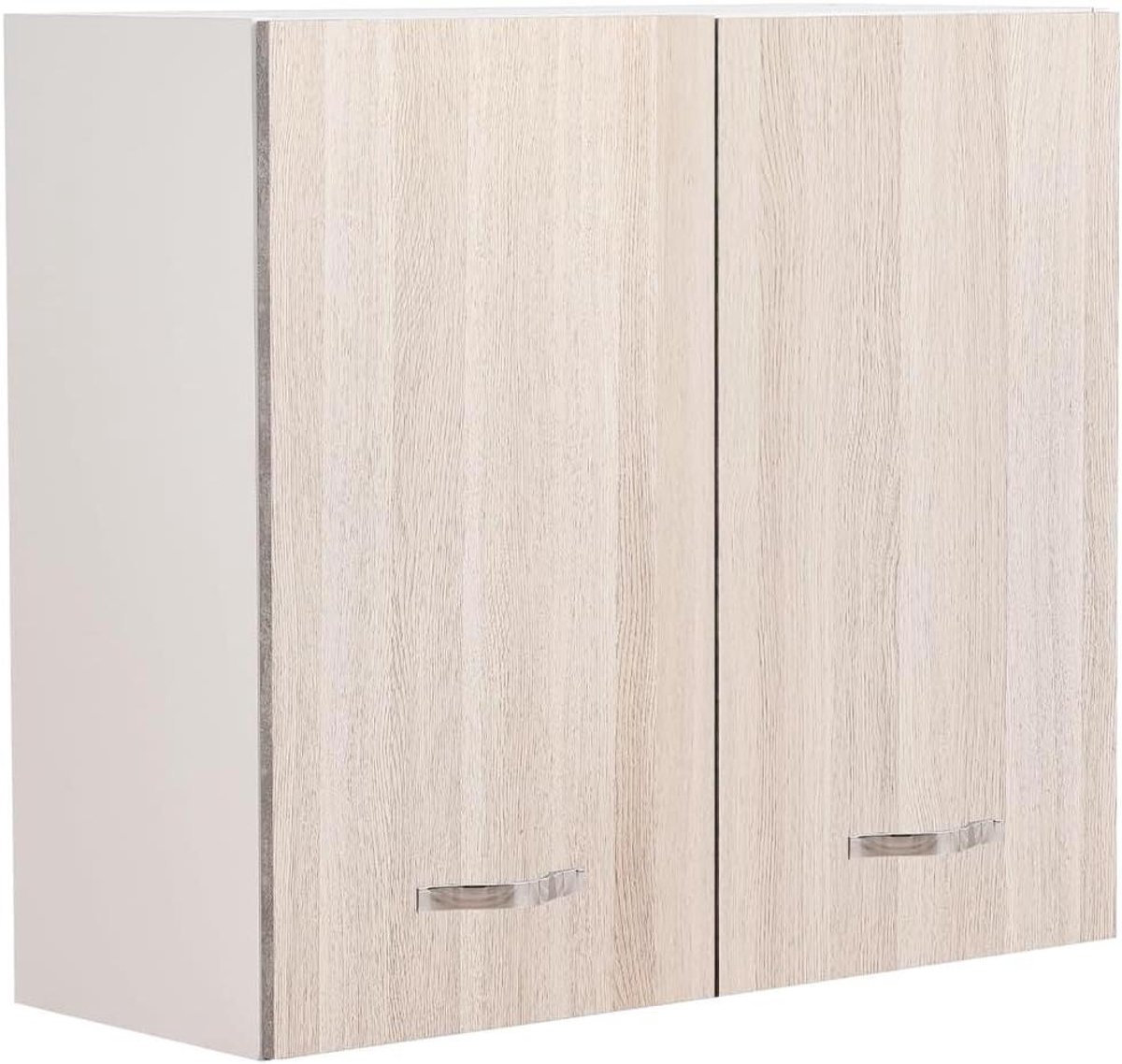 Hangkast Keuken - Wandkast Afdruip - Servies Opbergen - Met Lekbak - 80x32x72 cm - Elmo