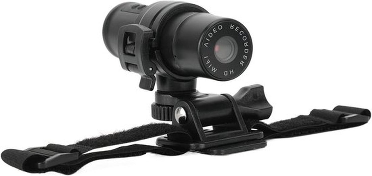 Compacte 1080P HD Actiecamera met WiFi, Waterdicht en 120 Graden Hoek voor Motor en Helm, 1000mAh Accu