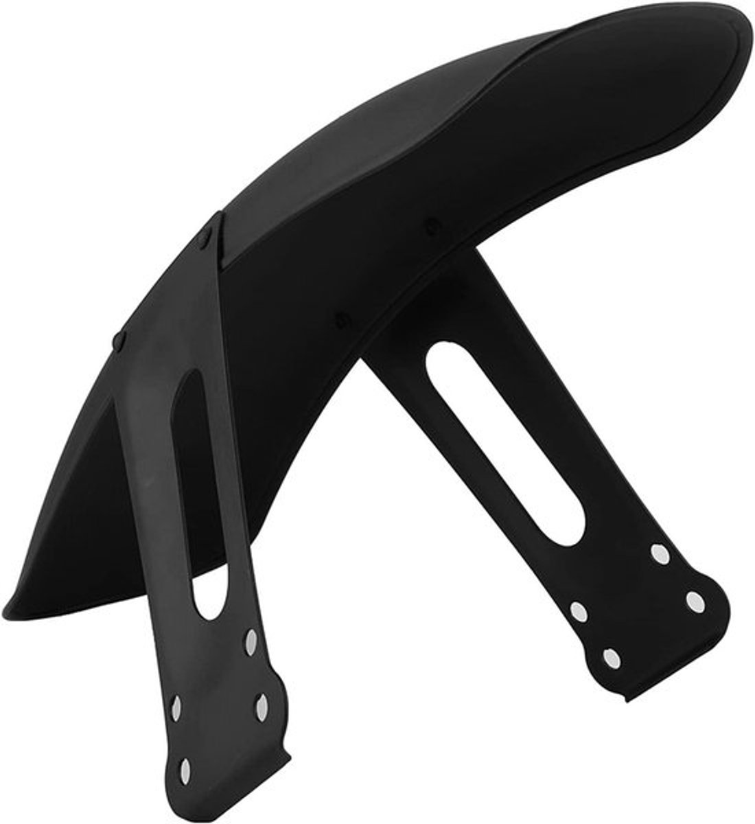 Voorwiel Spatbord Motorfiets, Aluminiumlegering Voorspatbord Bandbeschermer - Universeel Ontwerp voor GN125 Modellen.