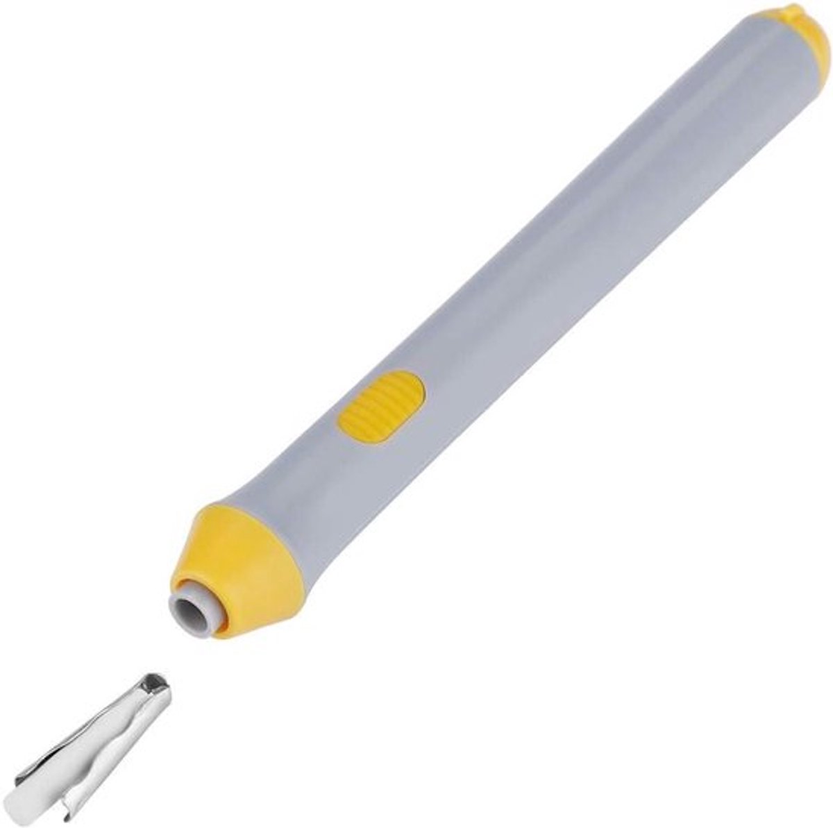 Elektrische Gum - Gum Pen - Op Batterijen - Automatische Gum - Potlood Gum - Batterij-aangedreven Gum - Geschikt voor Tekenen - Wit Gum - Elektrisch - Kunstbenodigdheden - Tekenen - Gum met 22 Gum - Gummen met Peacock Patch