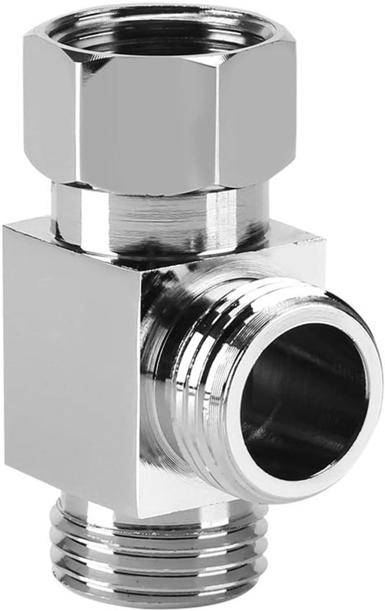 3-Weg T Vorm Adapter voor Toilet Bidet Sprayer - Universele Douche Systeem Onderdelen, Water Inverter Ventiel voor Douchearm