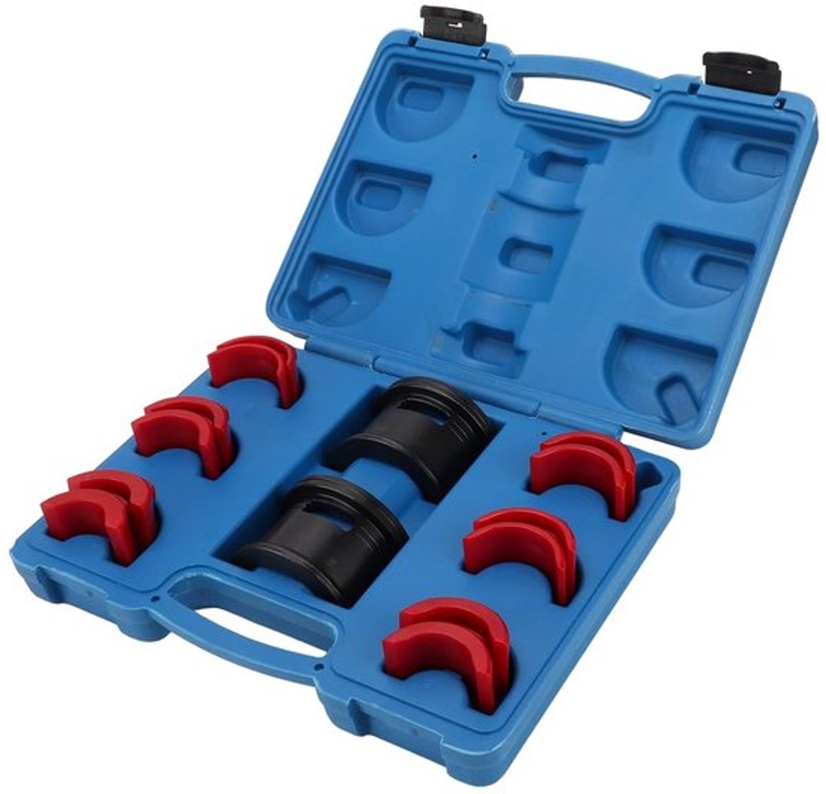 Vorkafdichtingsset voor vorken, Installatietool voor motoren en fietsen, koolstofstaal, 35-50 mm, Precisiegereedschap voor onderhoud en reparatie