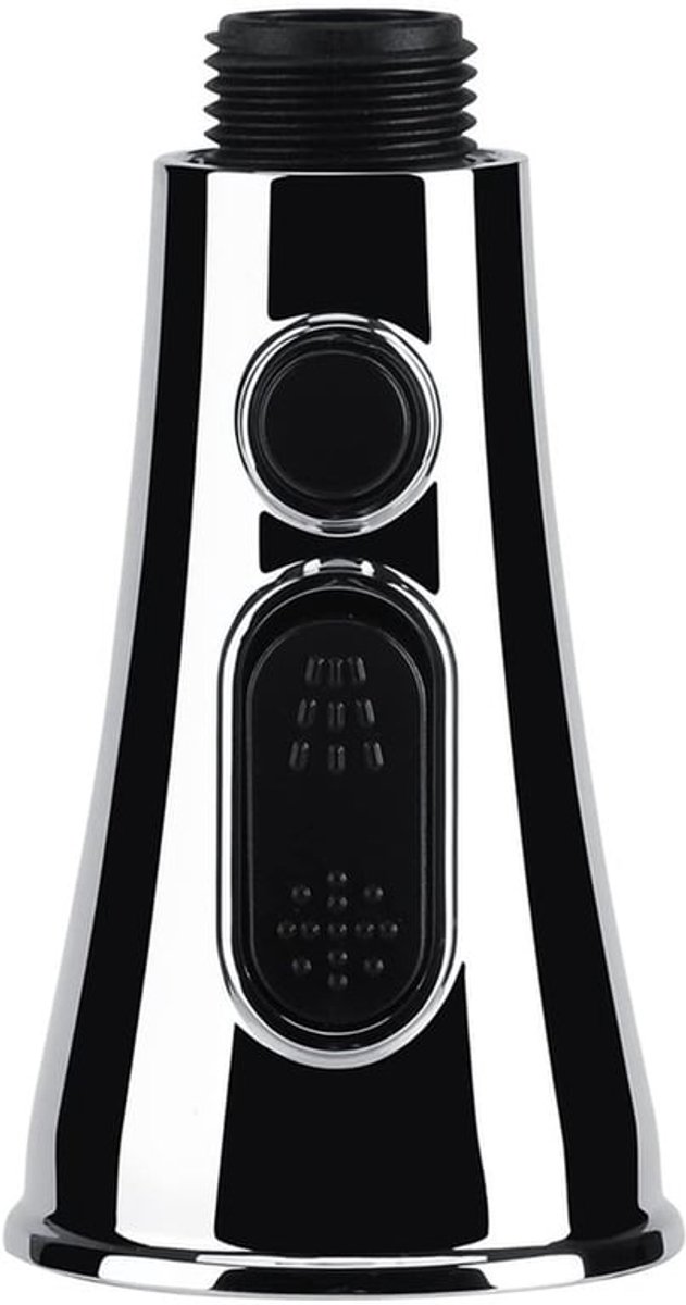 Handdouche Waterbesparend - Verstelbaar Debiet - ABS Kunststof - Sproeikop - 1 Stuk - 82,2 x 51,8 x 28 mm - Kraansproeier
