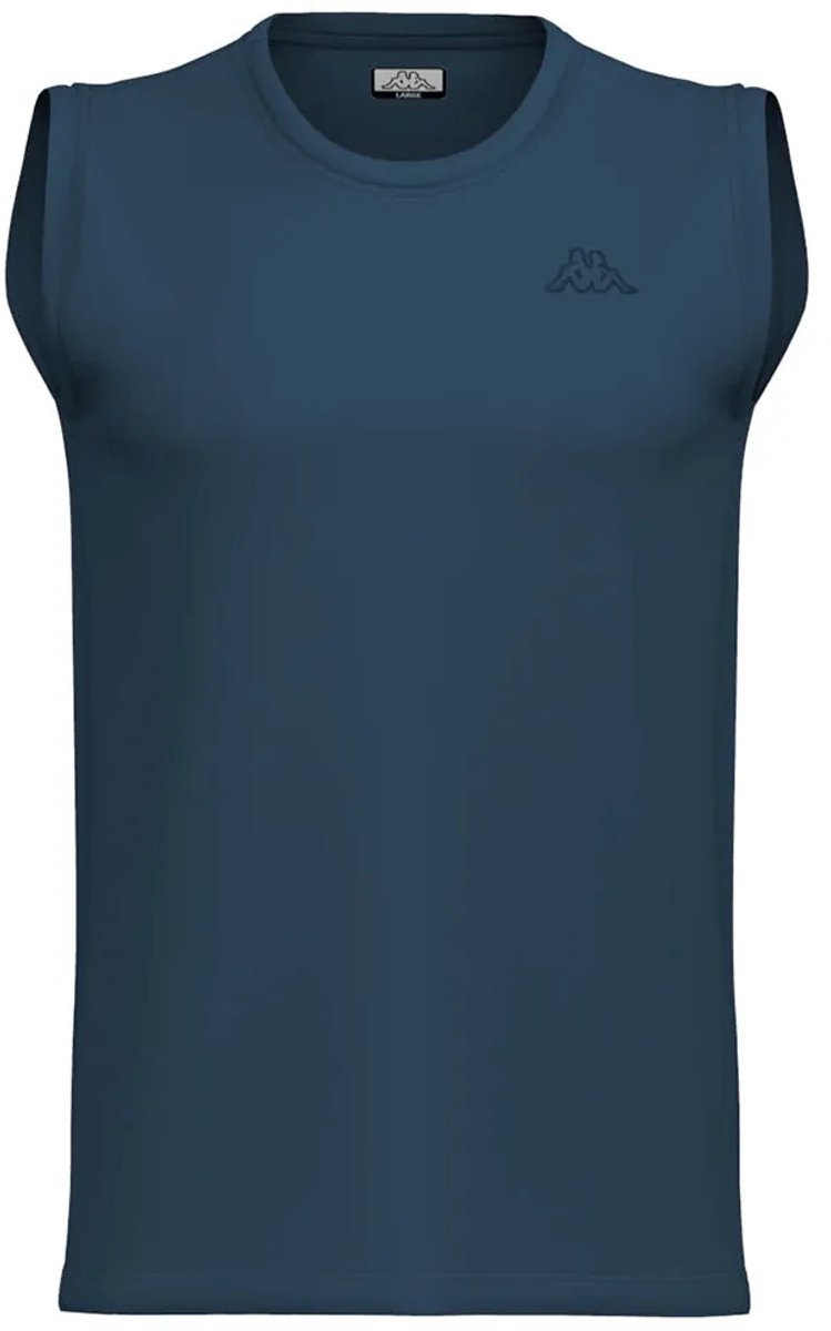 Kappa Cadwal Poly Mouwloos T-shirt Man Blauw