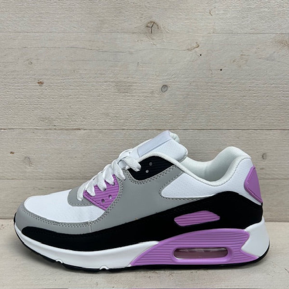 Air sneakers wit grijs paars Paars / 36