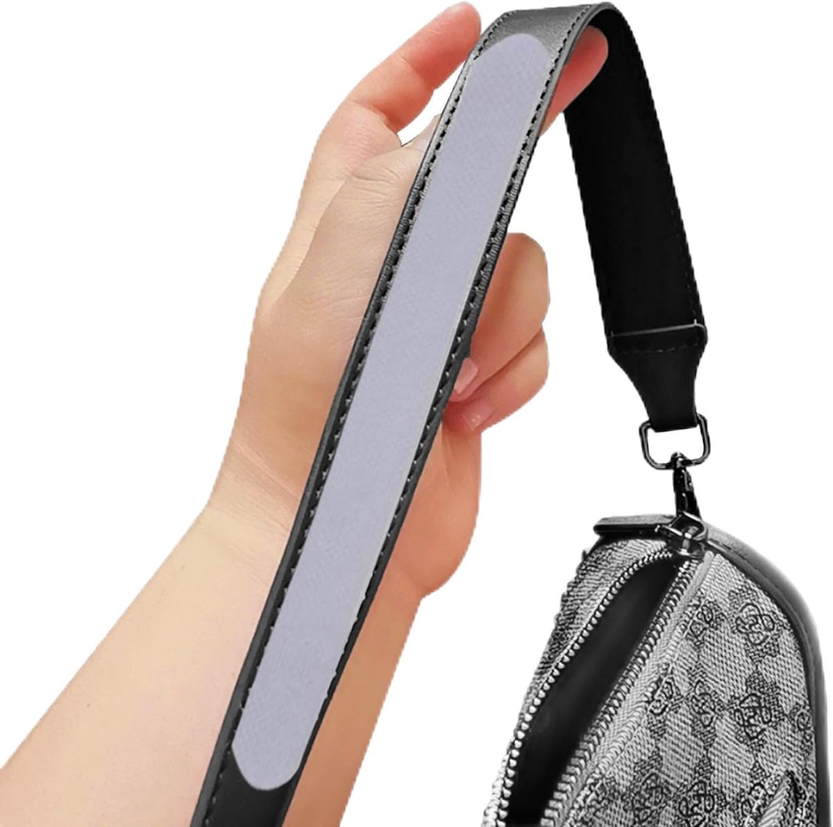 Pack of 6 Shoulder Straps for Handbag, Non-Slip, Transparent - ShopVlot
