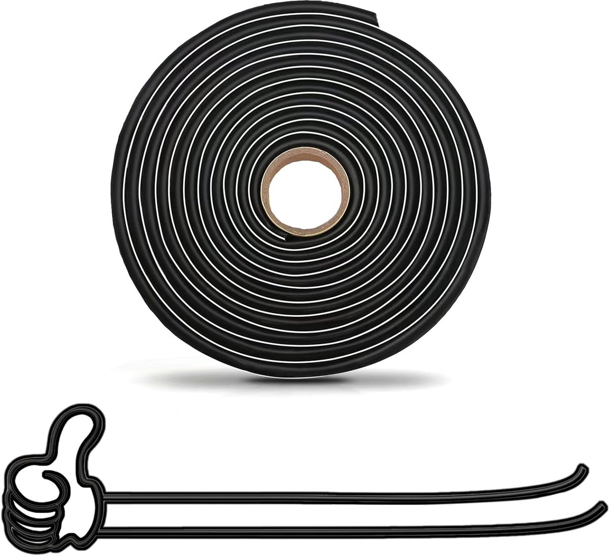 1-Piece Butyl Sealing Tape, 15 Foot Headlight Restoration Kit, Black Butyl Sealing Rubber for Headlights, Motorhomes - ShopVlot